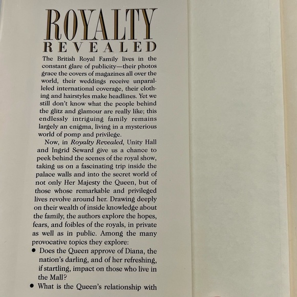 Royalty Revealed 1989 A Look At The Secret World Of Britain’s Royal Family - Picture 4 of 7